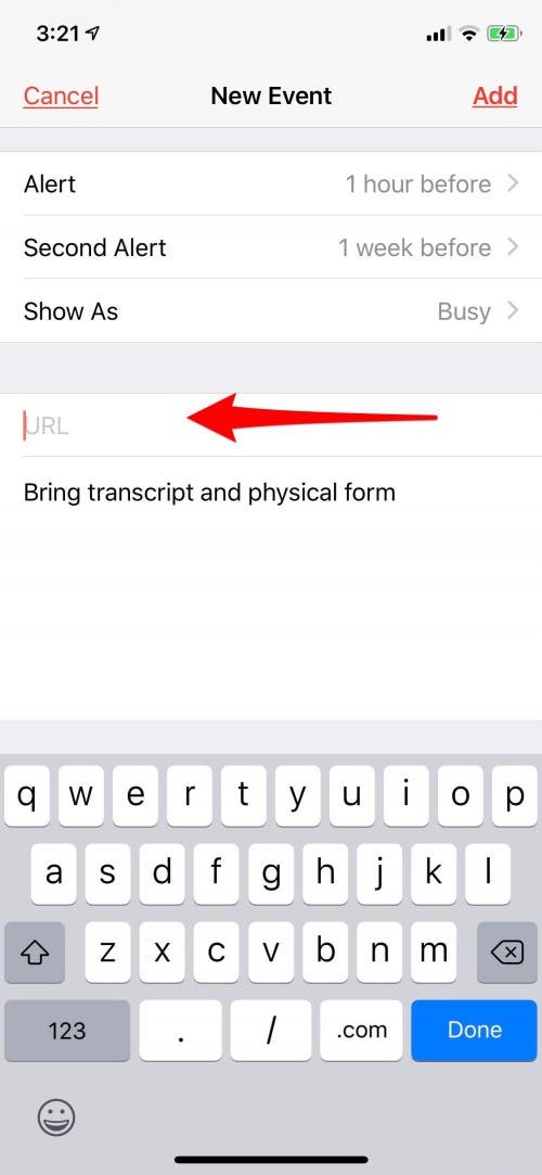 How to Create & Add Events to Calendar on iPhone & iPad