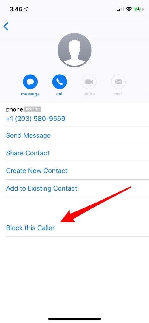 how to block spam sms without number iphone