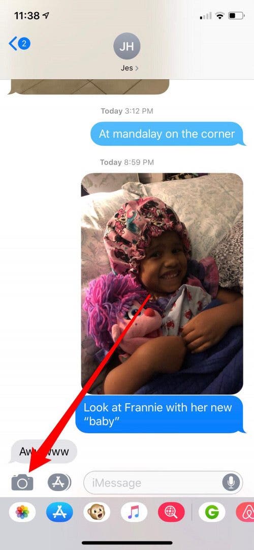 How to Use Live Camera Effects in Messages on iPhone