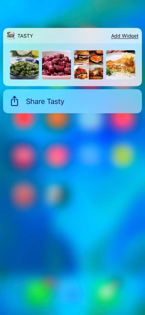 3d touch app icon