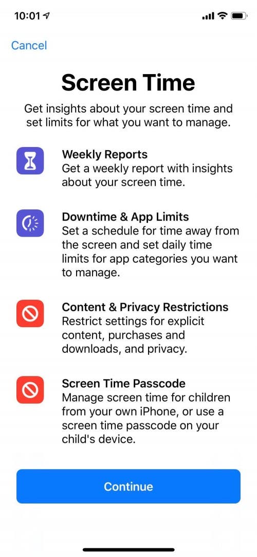 how to block websites on iphone