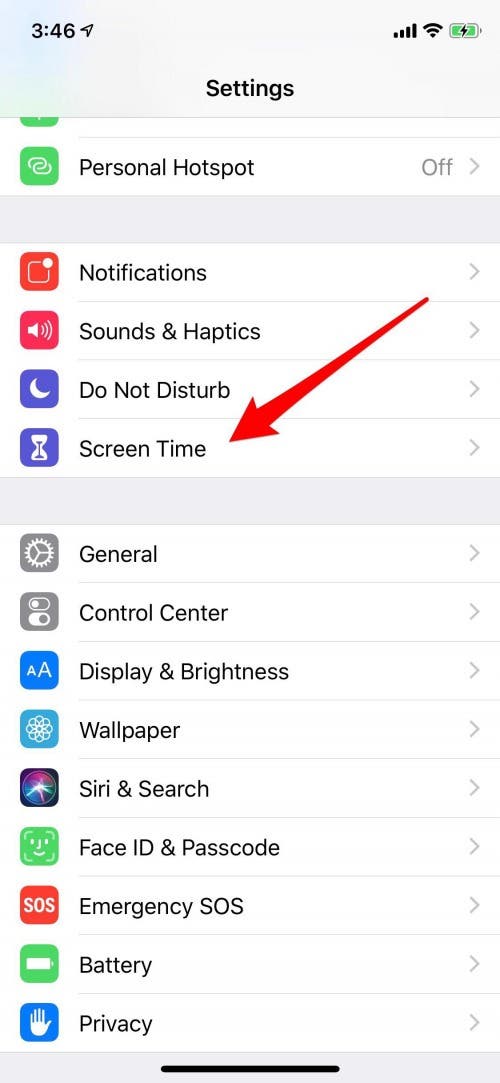 parental control ipad