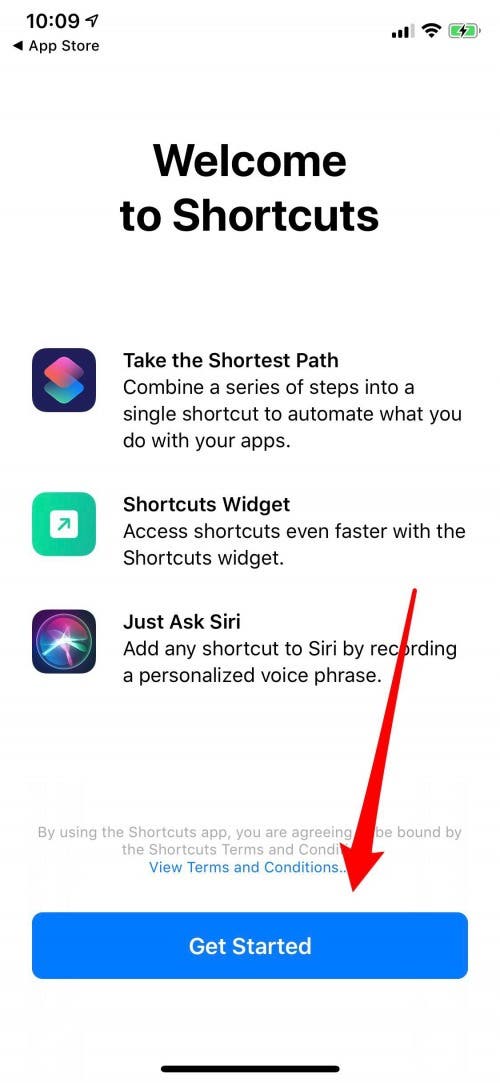 how to get shortcuts on iphone