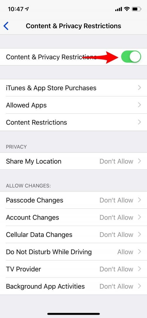 adult websites restricted