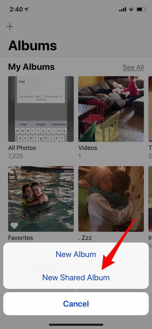 iPhone Photo Saving & Sharing Guide Text, Email, AirDrop, Shared