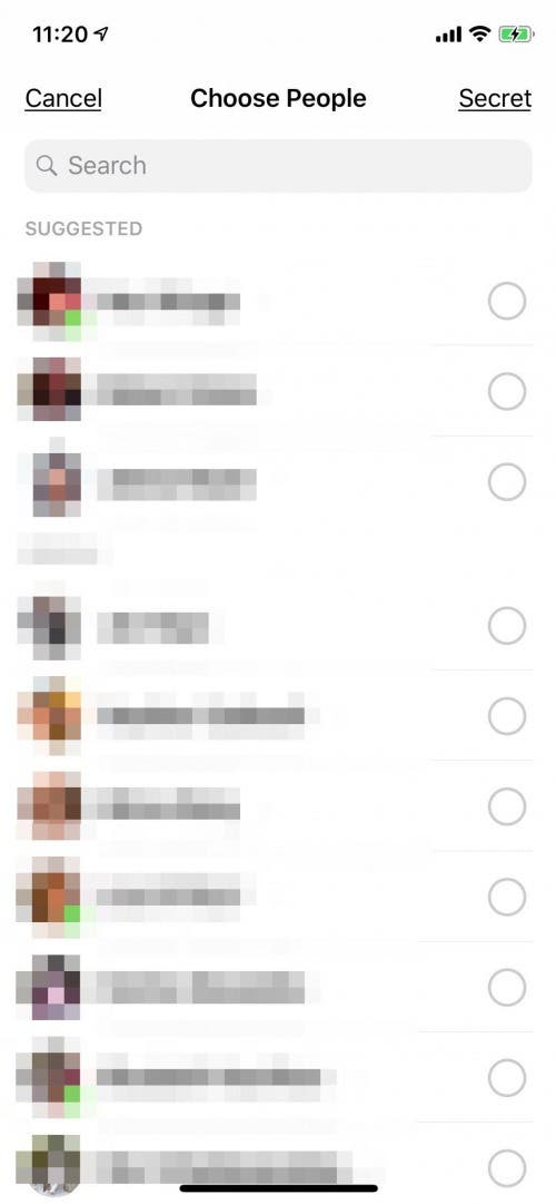 send a video with facebook messenger