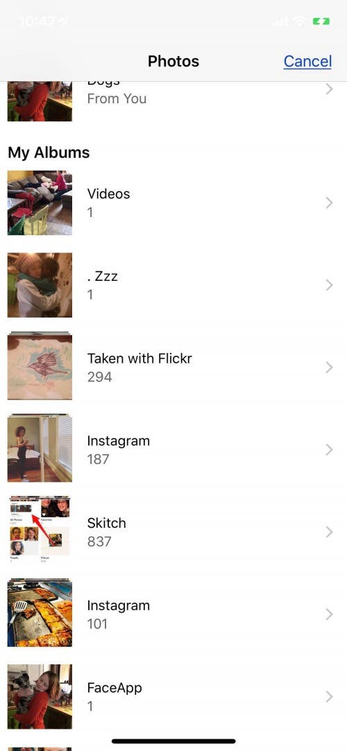 iphone photos app
