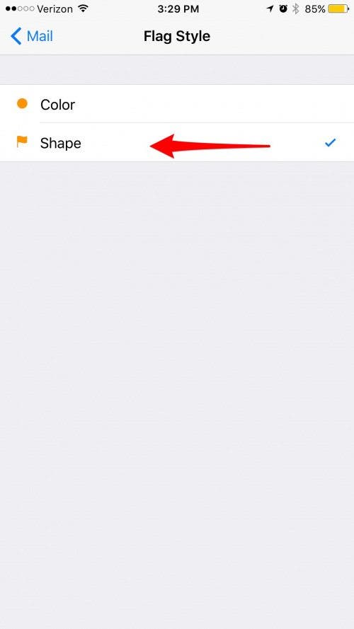 How to Get the Flag Icon Back in Mail on iPhone