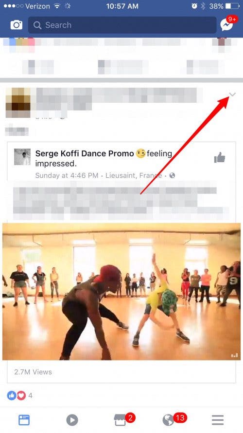 How to a Follow a Facebook Post Without Commenting