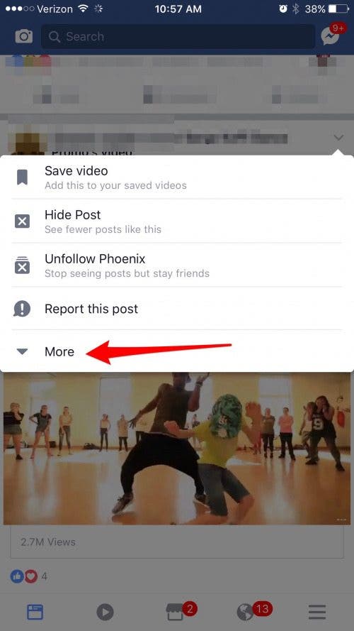 How to a Follow a Facebook Post Without Commenting