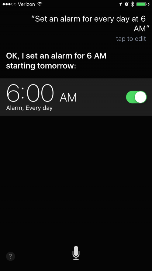 How To Tell Siri to Set an Alarm on Weekdays Only