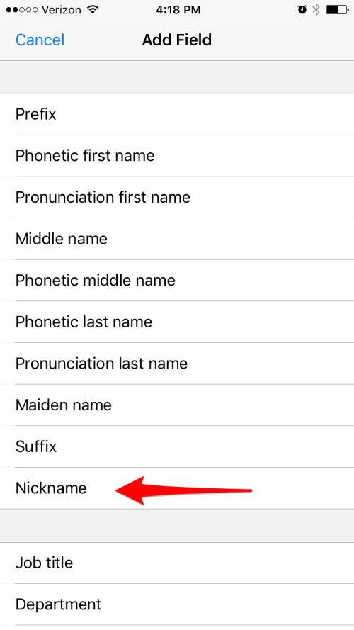 How to Organize Contacts with the Same Name