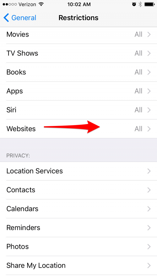 How to Restrict Access to Adult Websites on iPhone or iPad