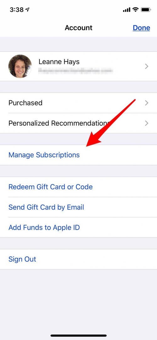 how to cancel subscription on itunes