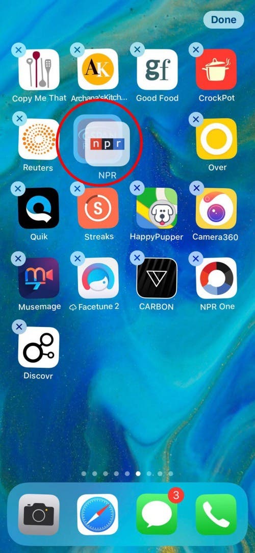 how to create a folder on iphone