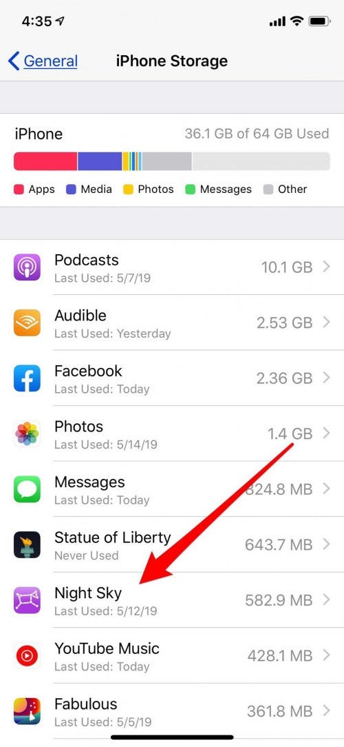 how to free up storage on iphone