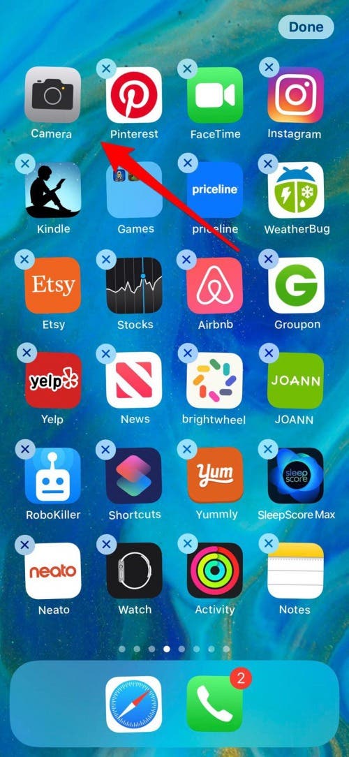 how to move apps to dock
