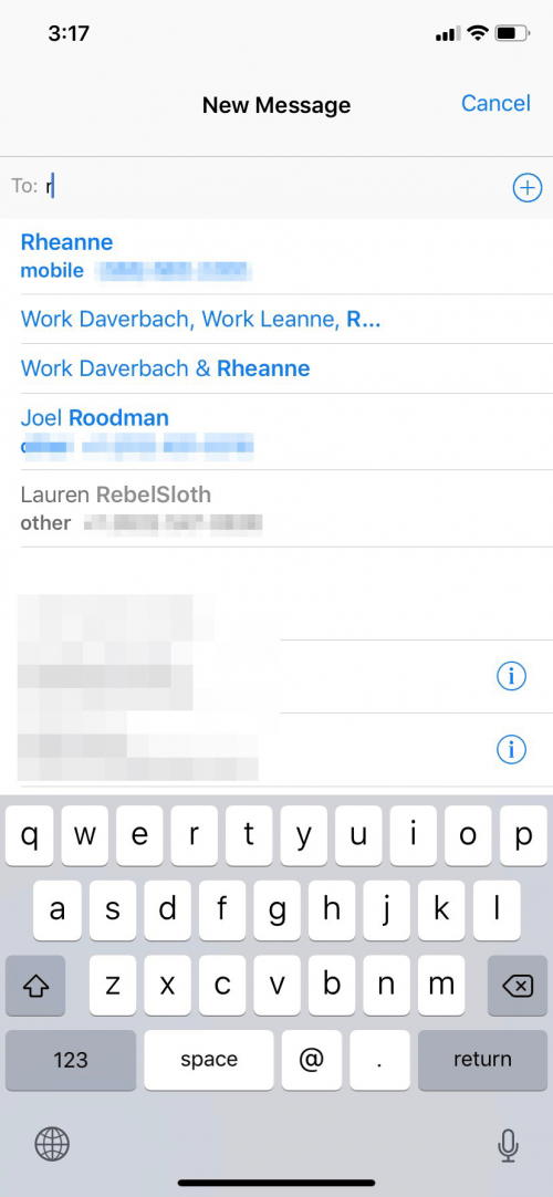 send email to iphone text message