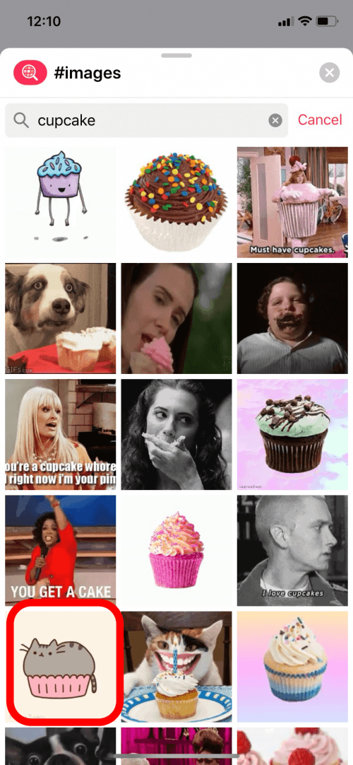 How to Find &amp; Send GIFs from the Message App on the iPhone