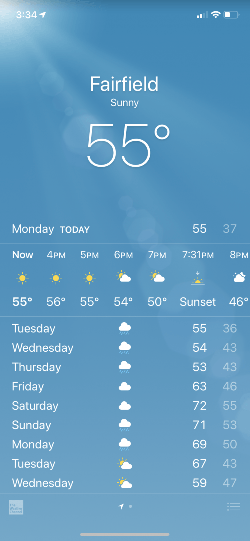 How To Check Weather Forecast With Hey Siri