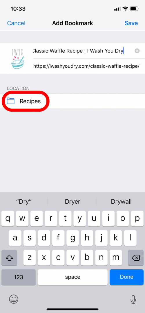 How to Make Bookmark Folders in Safari on the iPhone or iPad