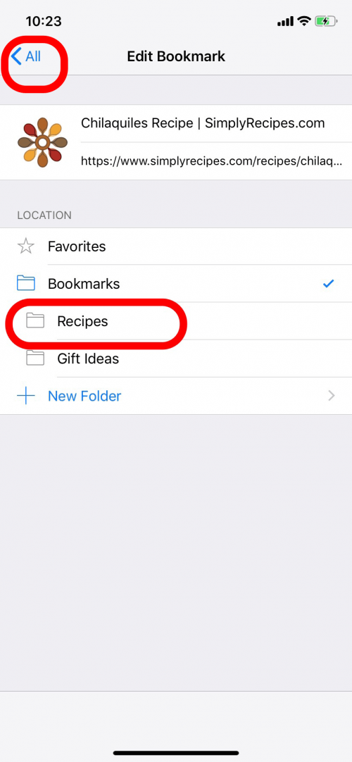 add bookmark safari ios