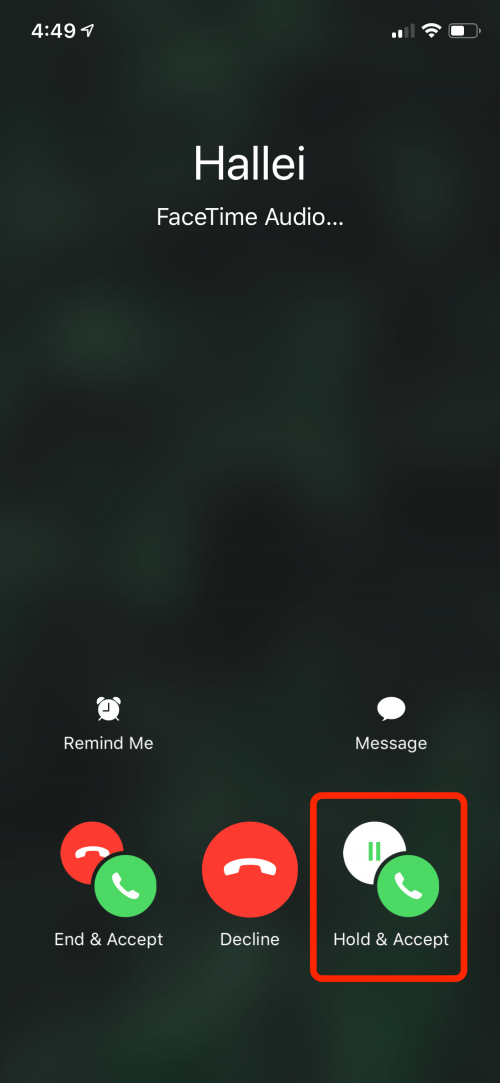 How to Use Call Waiting in FaceTime