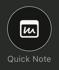 quick note control center icon quick note control center icon