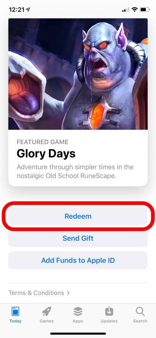 How To Redeem Itunes Gift Cards Check The Itunes Card Balance On Your Iphone