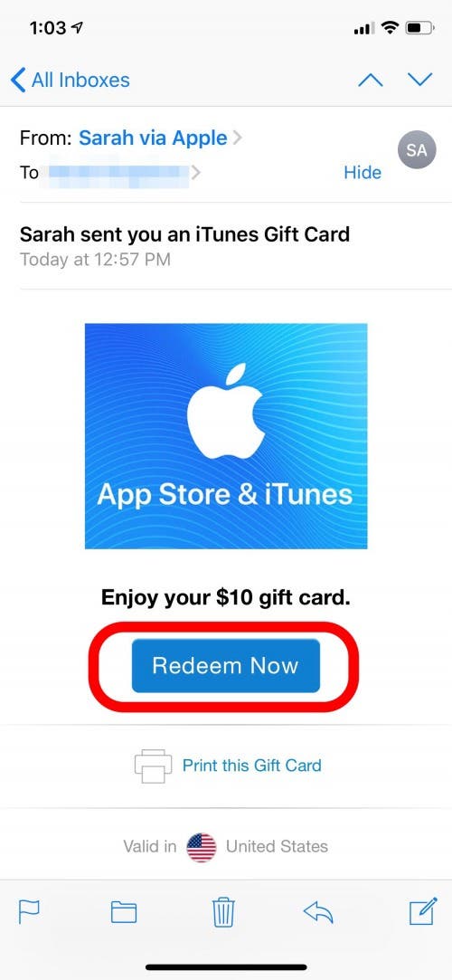 How To Redeem Itunes Gift Cards Check The Itunes Card Balance On Your Iphone