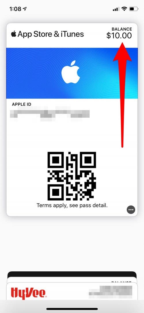 How To Redeem Itunes Gift Cards Check The Itunes Card Balance On Your Iphone