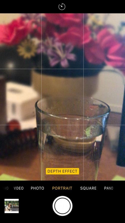 how to use depth of field bokeh effect