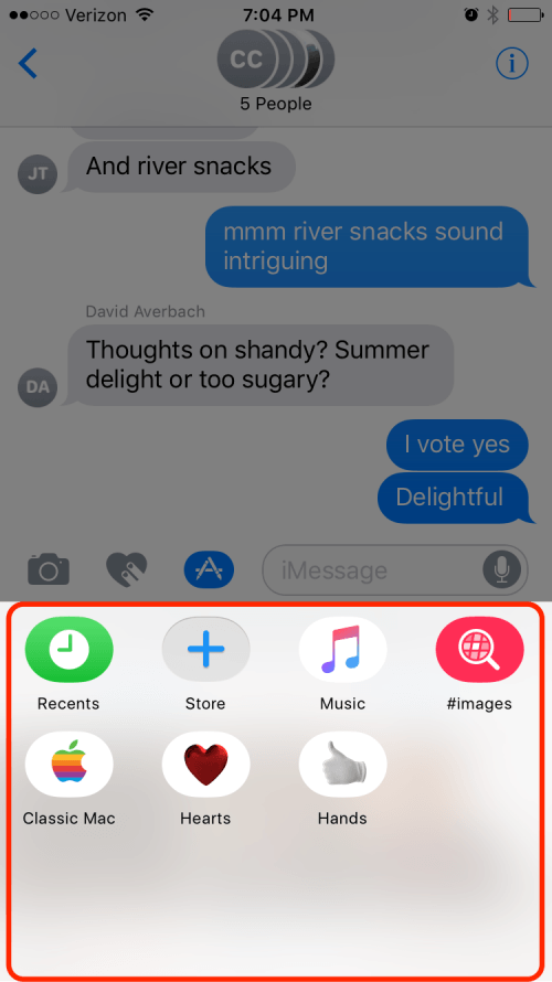 ios predictive text in messaging