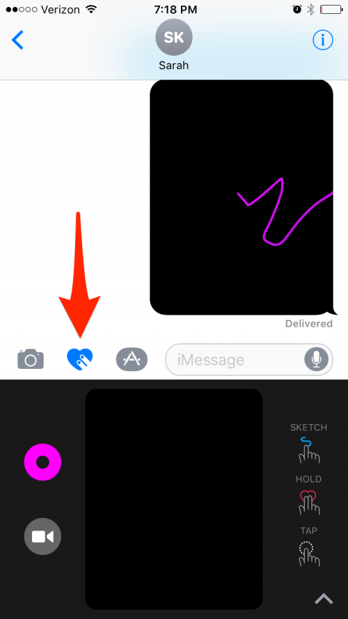 Message app