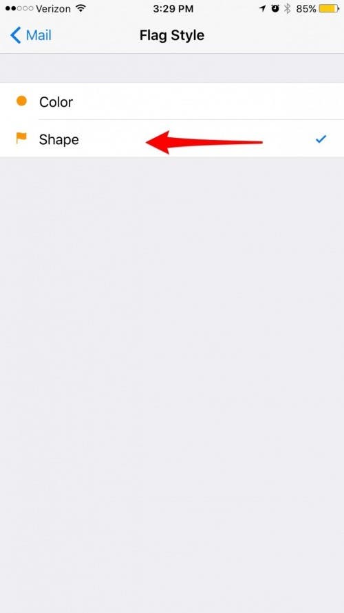 How to Get the Flag Icon Back in Mail on iPhone