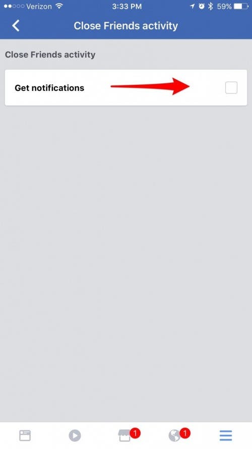 How to stop receiving notifications from random friends on facebook
