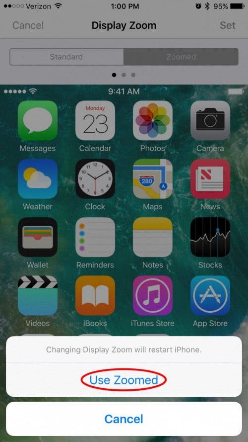 How to Get Rid of Split Screen on iPad & iPhone 6s Plus or 7 Plus
