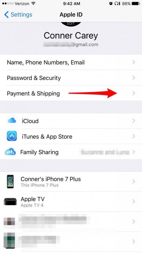 How to Manage Your Apple ID Account in Settings on iPhone
