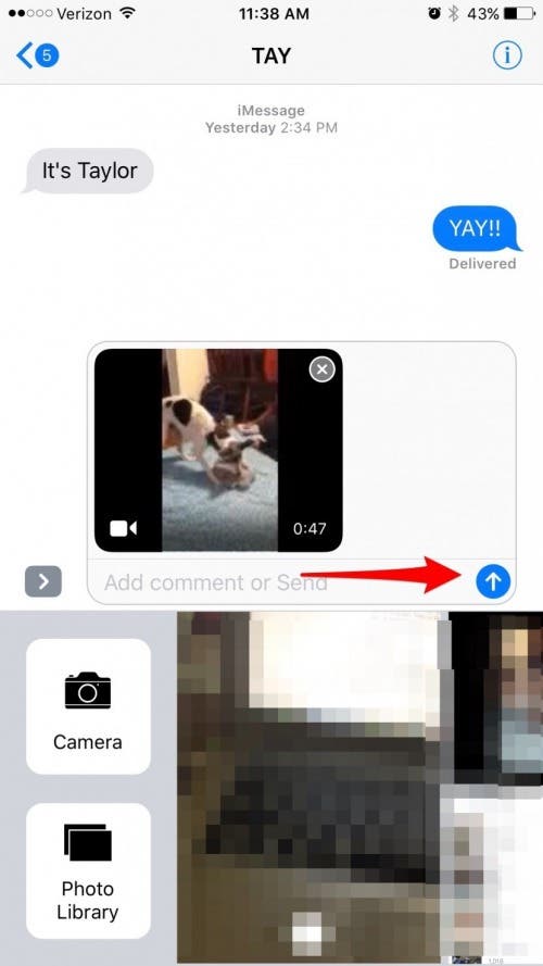 How to Attach a Video to Messages on iPhone