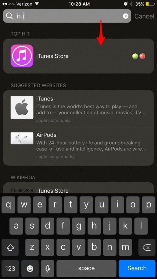 iTunes Store App Disappeared from iPhone? How to Get It Back