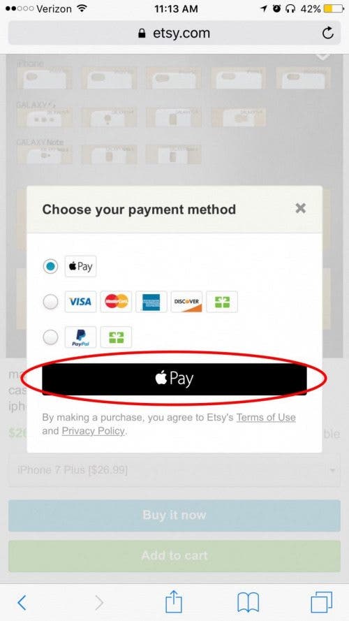 How to Use Apple Pay in Safari on iPhone