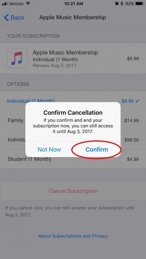 How to Turn off Apple Music Auto Renew (aka Cancel Your Subscription