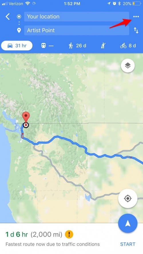 How To Avoid Toll Roads With Google Maps On Iphone Or Ipad