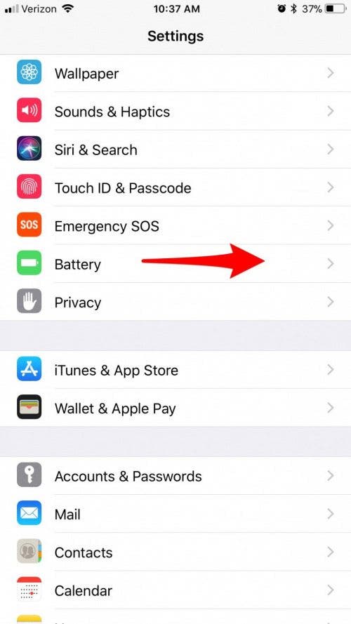 How to Use Battery Life Suggestions for Better Battery Life with iOS 11