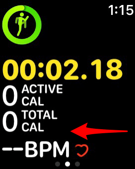 apple watch for working out