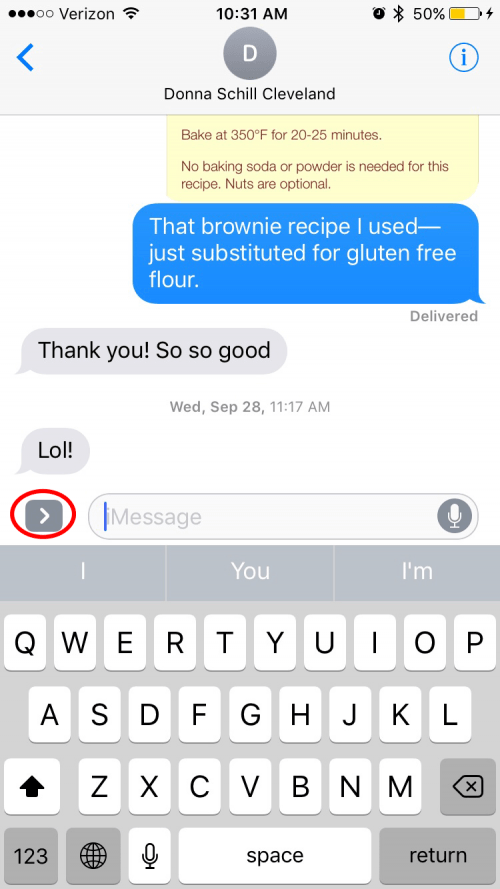 How to edit images in messages with ios 10 on iphone