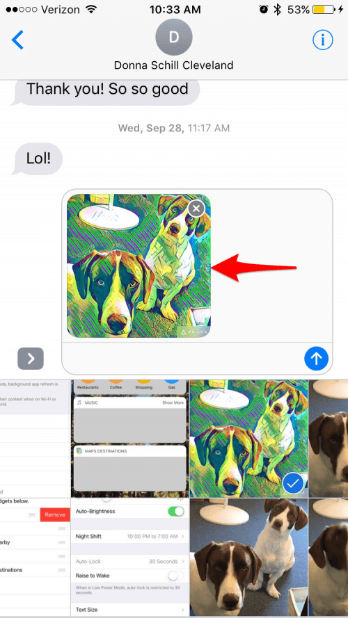How to Edit Images in Messages with iOS 10 on iPhone