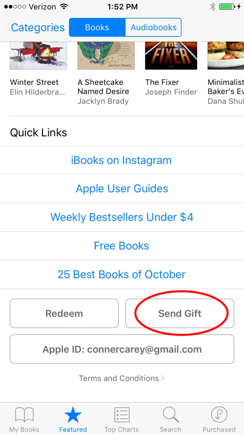 How to Send an iTunes or Apple Gift Card from Your iPhone