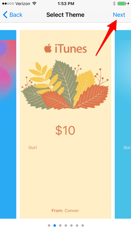 How to Send an iTunes or Apple Gift Card from Your iPhone