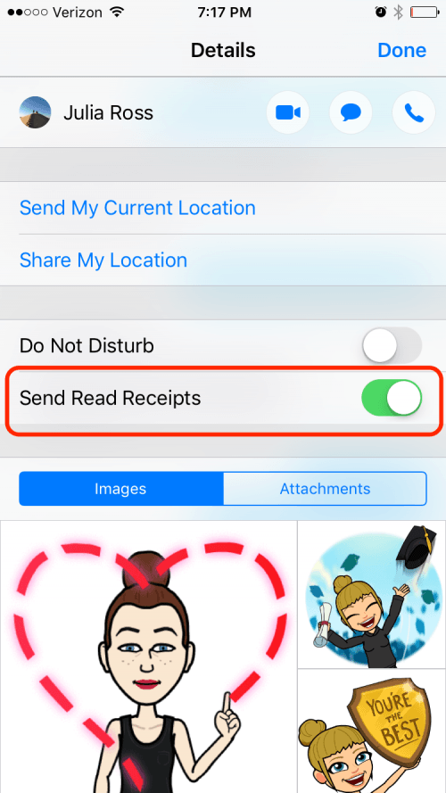 Message app
